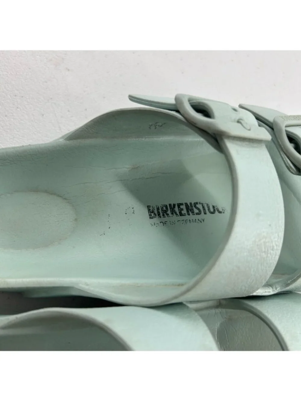 Birkenstock Kids Arizona EVA Sandals Green Slip-On Size 34 EU (US 3) Waterproof